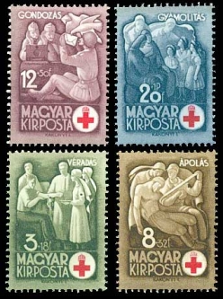 Hungary B144-47, Red Cross