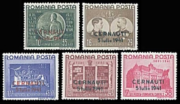 Romania B154-58, Occupation of Cernauti