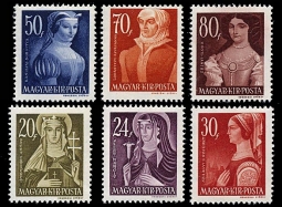 Hungary 625-30 Historical Hungarian Women