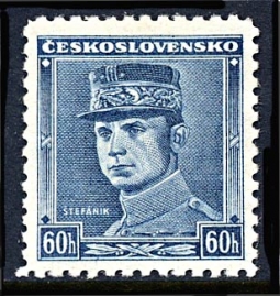 Slovakia 23A 1939 Gen. Milan Stefanik