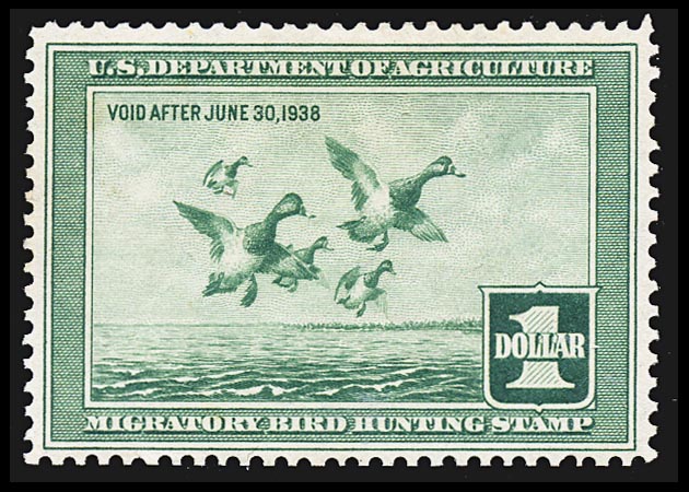 "RW4,VF LH Scaup Duck Stamp"