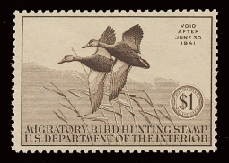 "RW7, VF NH Mallards Duck Stamp"
