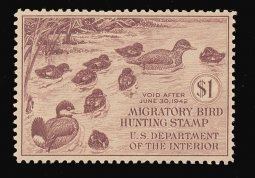 "RW8, VF NH Ruddy Duck Stamp"