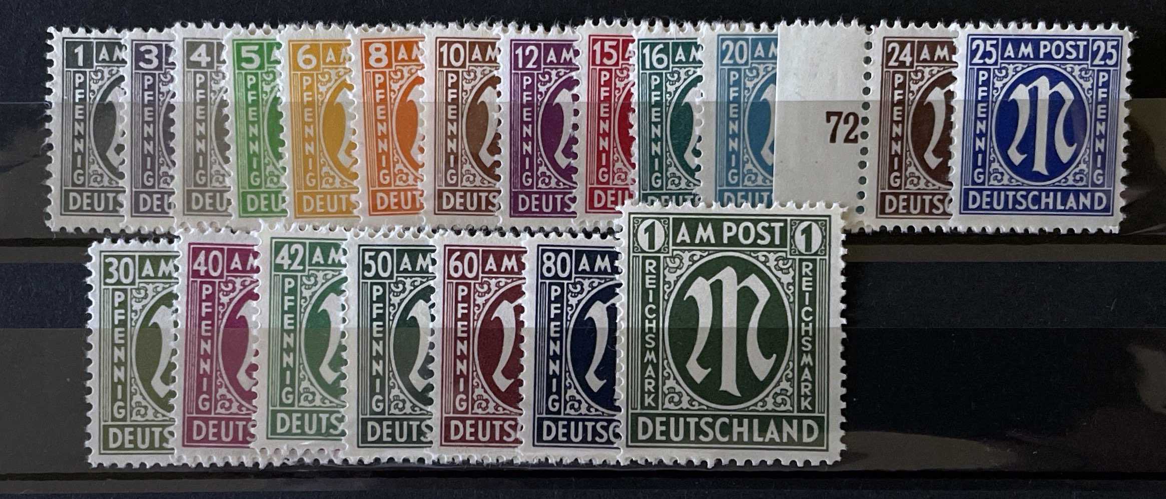 1945 Allied Military Government 3N120, U.S. and Great Britain Zones