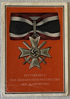 1939 Iron Cross w/Palm Medal PPC