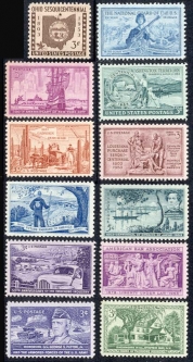 1953  US Commemorative Stamp Year Set; 1017-28