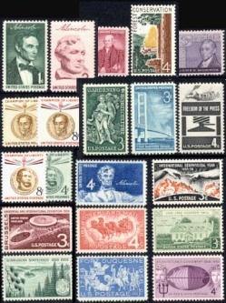 1958  US Commemorative Stamp Year Set; 1100-23