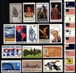 1968  US Commemorative Stamp Year Set; 1339-64