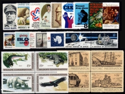 1971  US Commemorative Stamp Year Set; 1423-45