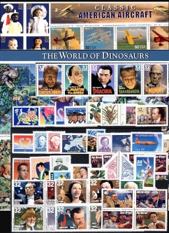 1997  US Commemorative Stamp Year Set; 3120-3177