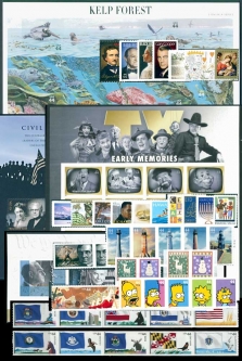 2009  US Commemorative Stamp Year Set.  #4293-02, 4374/86, 4397-4434