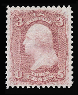 US 65 1861 3 Cent Washington