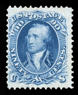 US 72 1861 90 Cent  Washington
