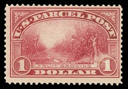 US Q12 1913 $1 Orchard Parcel Post