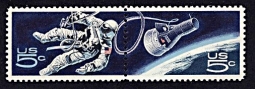 US 1331-2 1967 Space Twins Pair