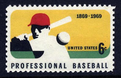 US 1381 1969 Professional Baseball