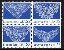 US 2351-4,  1987 Lacemaking