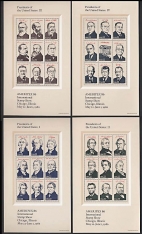 US 2216-9, Ameripex President Souvenir Sheets