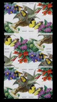US 4153-56 Pollination Booklet Pane of 20