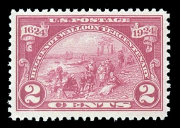 US 615 Two-Cent Huguenot-Walloon