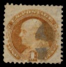 US 112 1869 One-cent Franklin Pictorial