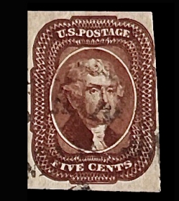 US 12 5 Cent 1856 Jefferson
