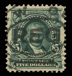 US 313 1902 $5 Marshall.