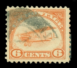 US C1 Orange Biplane