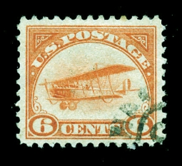 US C1 Orange Biplane