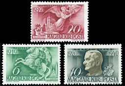 Hungary 555-57. Admrial Horthy
