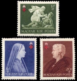 Hungary B148-50, Red Cross