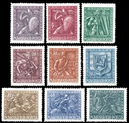 Hungary B157-65, Ancient War Scenes
