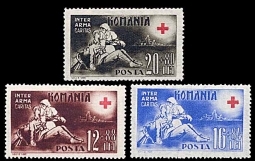 Romania  B203-5, Red Cross LH