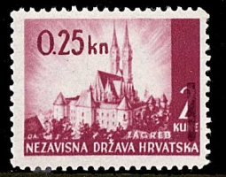 Croatia 53, Surcharge