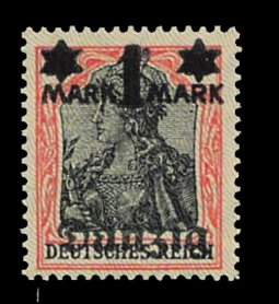 Danzig 25a Grey Burelage Points Down