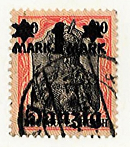 Danzig 25b Violet Burelage Points Up