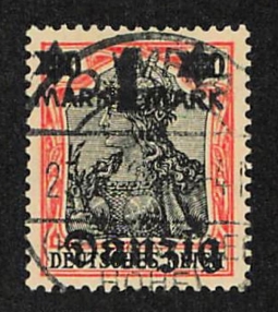 Danzig 25f One Mark Burelage Omitted