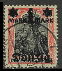 Danzig 25 Grey Burelage Points Up