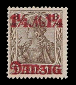 Danzig 26b Violet Burelage Points Up