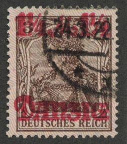 Danzig 26b Violet Burelage Points Up