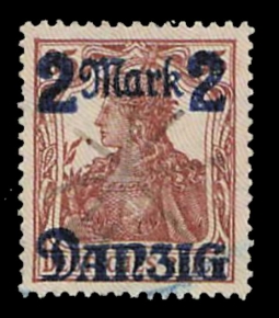 Danzig 27b Violet Burelage Points Up