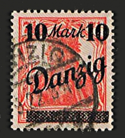 Danzig 30b Violet Burelage Points Up