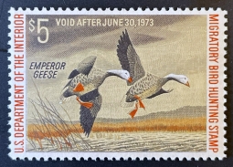 "RW39, FVF NH Emperor Geese, Duck Stamp"