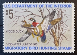 "RW41, FVF NH Wood Ducks Stamp"
