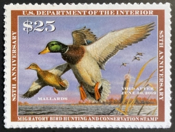 "RW85, 2018 VF NH Mallards Duck Stamp"