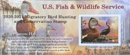RW87, 2020 Black-Bellied Whistling Duck Stamp Pane of One