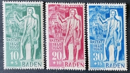 1949 French Zone Baden Carl Schurtz 5NB9-11
