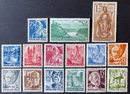1945 Allied Military Government   French Zone Rhinland Pfalz 6N1-15