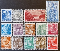 1948 Allied Military Government   French Zone Rhinland Pfalz 6N16-29