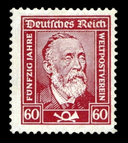 GE 342  Heinrich von Stephan Paper Variety